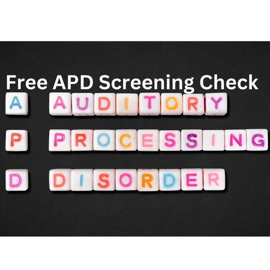 Get a Copy of Your Auditory Processing Screening Check