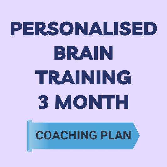Personalised Cognitive Training - 3 month Coaching Plan