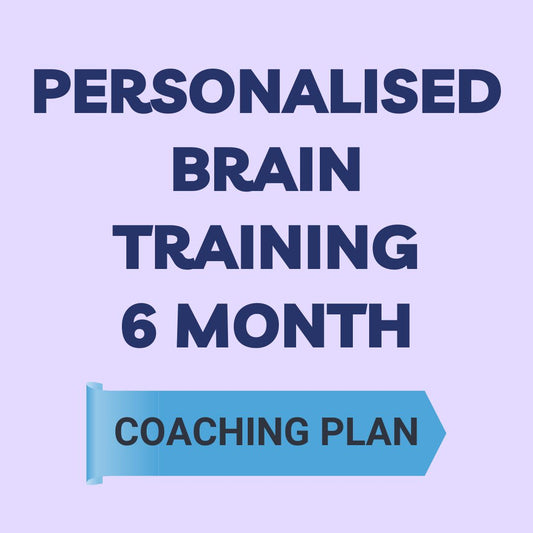 Personalised Cognitive Training - 6 month Coaching Plan