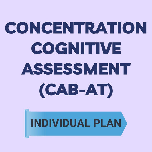 Concentration Cognitive Assessment (CAB-AT) - Individual Plan