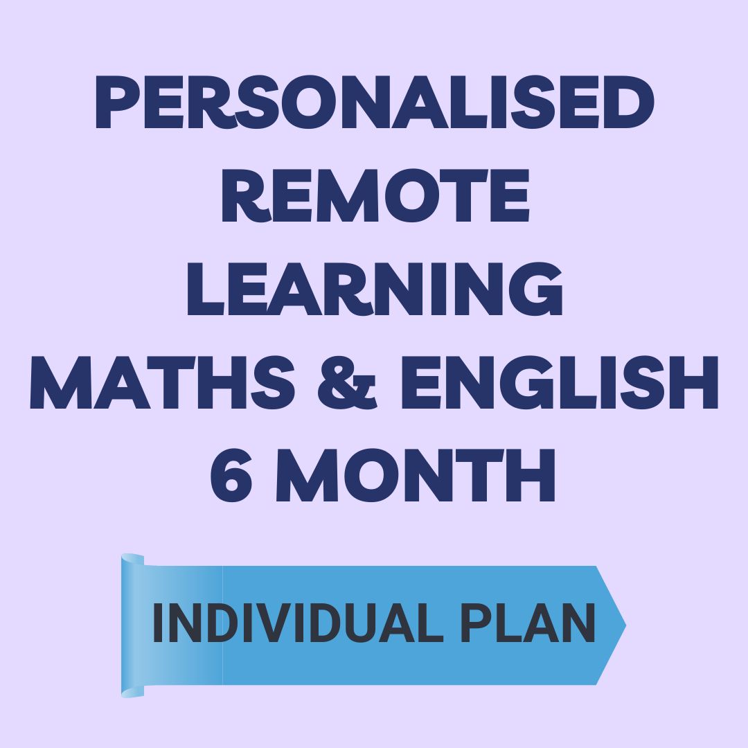 Personalised Remote Learning Maths and English